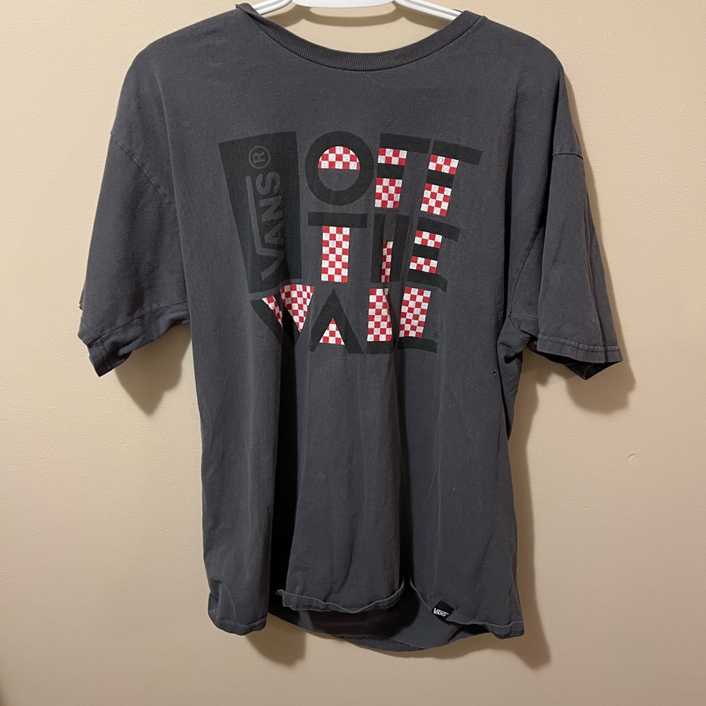 Vans Men's Charcoal Graphic Tee